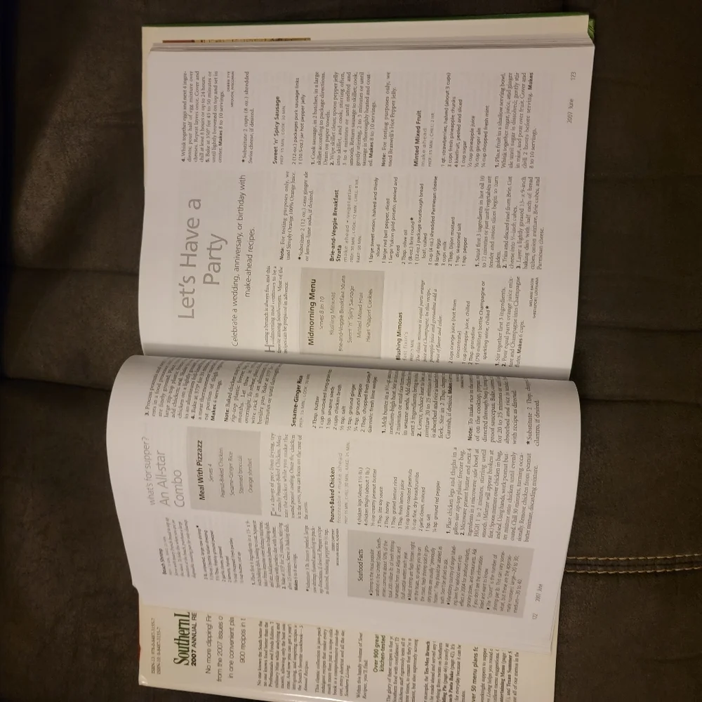 Southern Living 2007 Annual Recipes    Hardcover‎